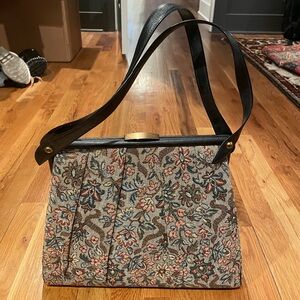 Vintage Tapestry Shoulder Bag